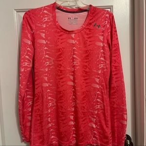 Under Armour Fitted Heatgear Long Sleeve Shirt Medium